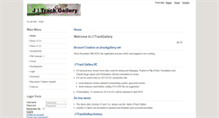 Desktop Screenshot of jtrackgallery.net