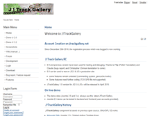 Tablet Screenshot of jtrackgallery.net